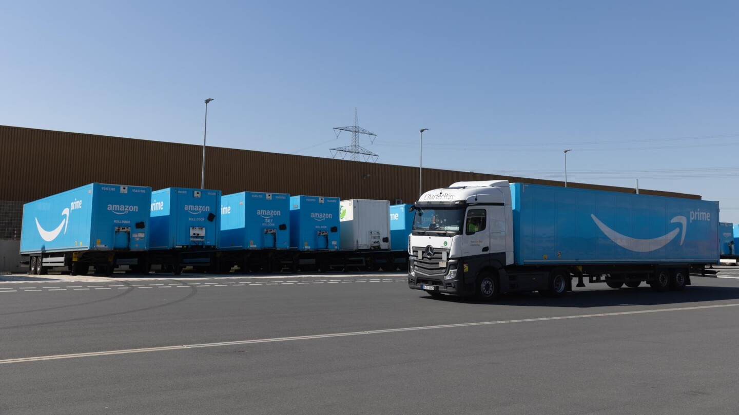 Intermodal trucking at Amazon Relay