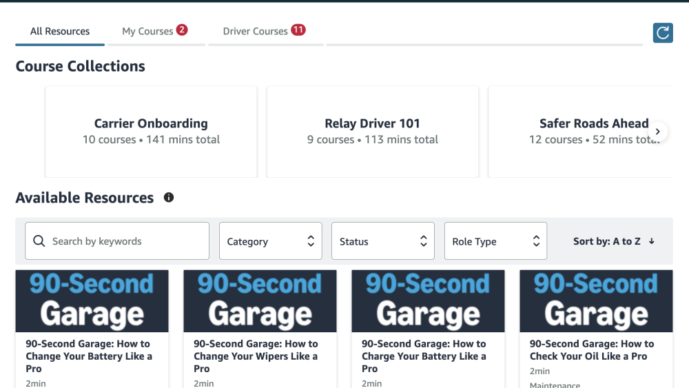 Why carriers love Amazon Relay's Learning Center | Amazon Relay ...