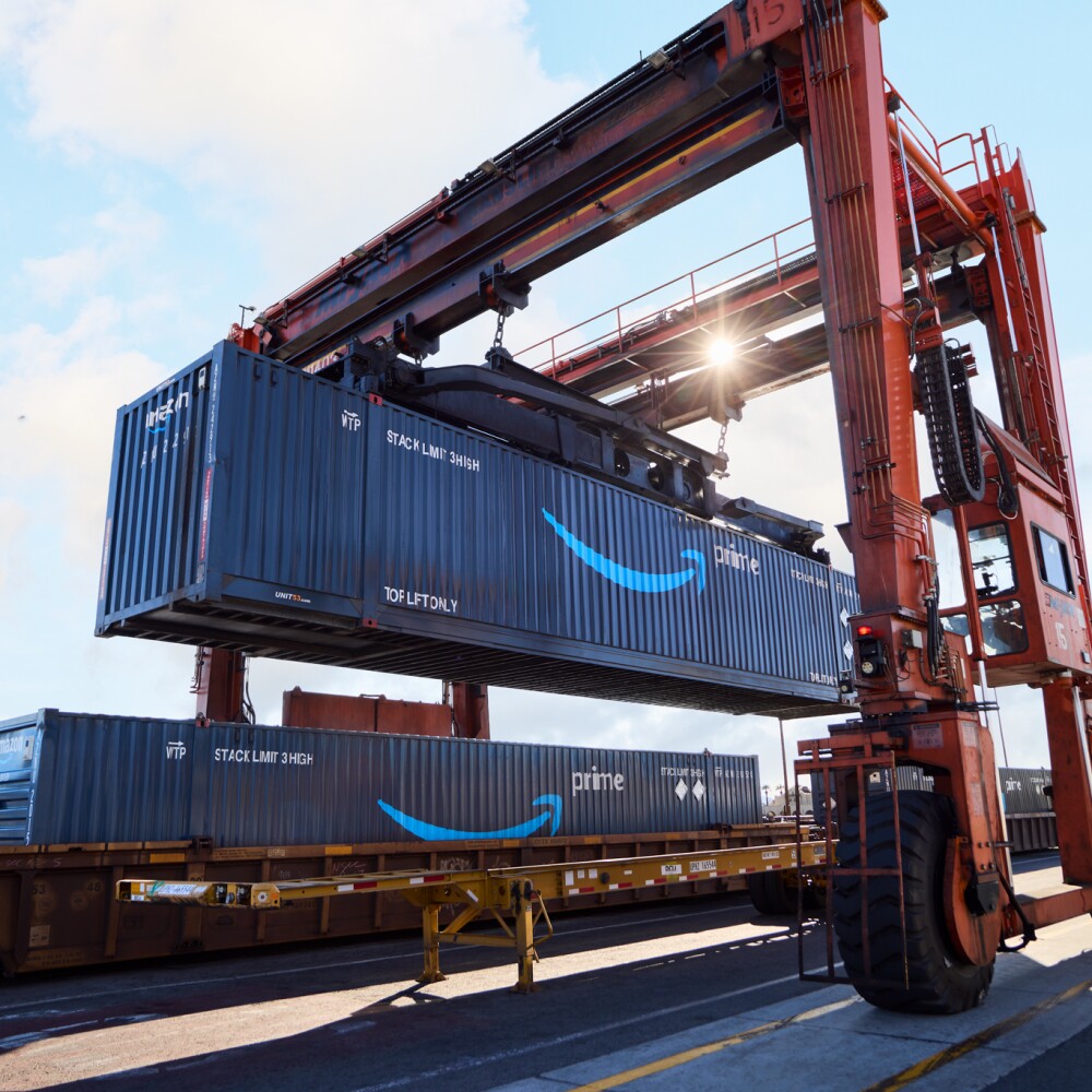 chassis lifting amazon prime intermodal container