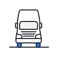 icon of a semi truck