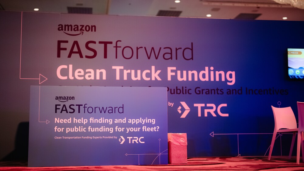 fast forward clean truck funding booth